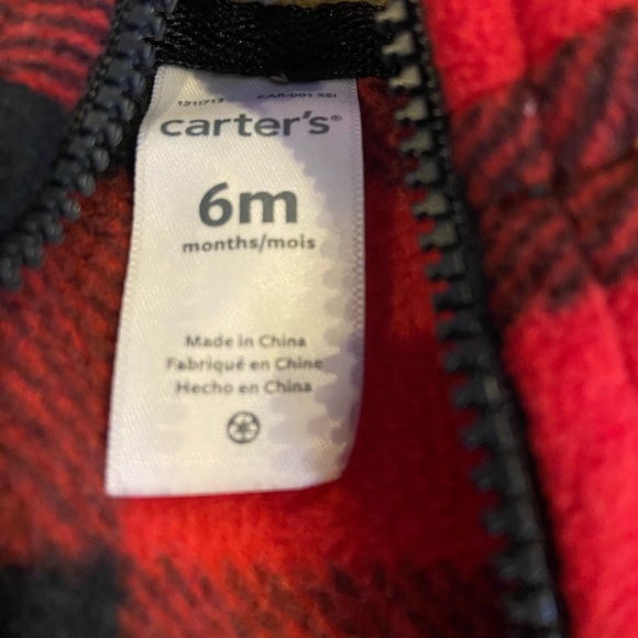 Lumberjack Vest Carter’s size 6 months - Picture 5 of 5